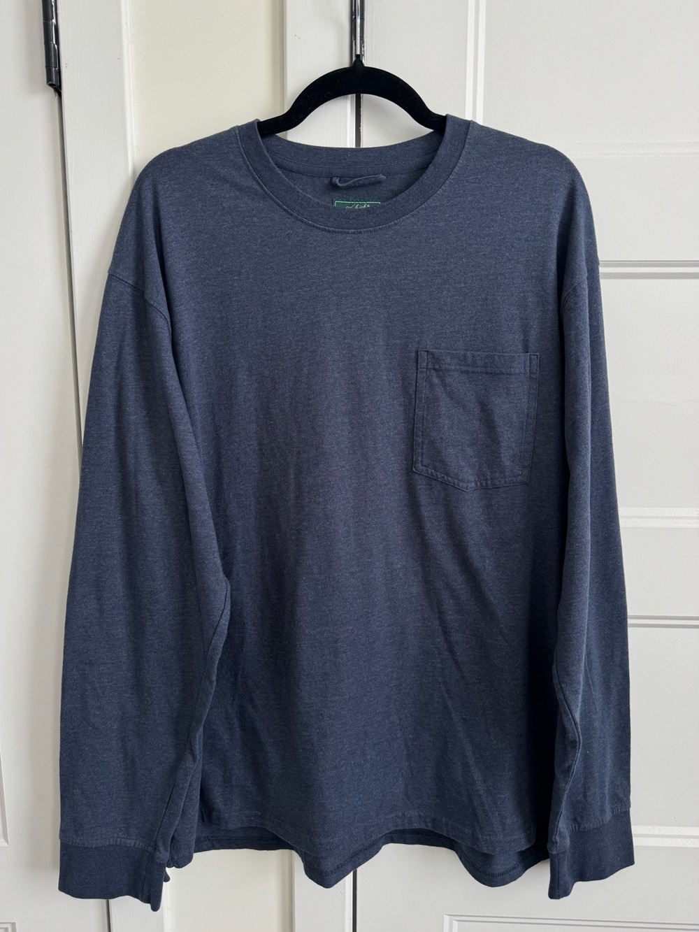 Woolrich The Green Label Collection Long Sleeve Men’s Everyday Pocket Tee